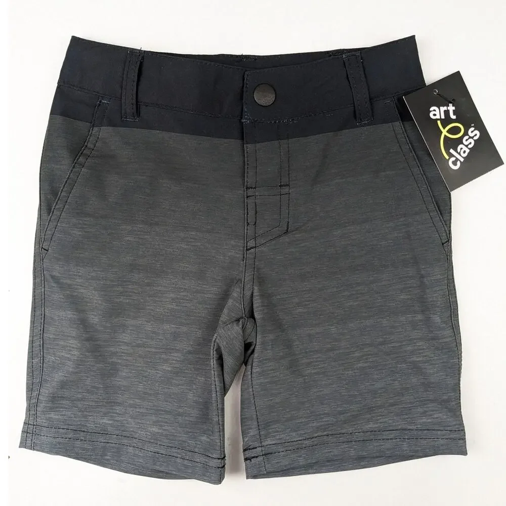 Art Class Black/Gray Swim Shorts Boys 4